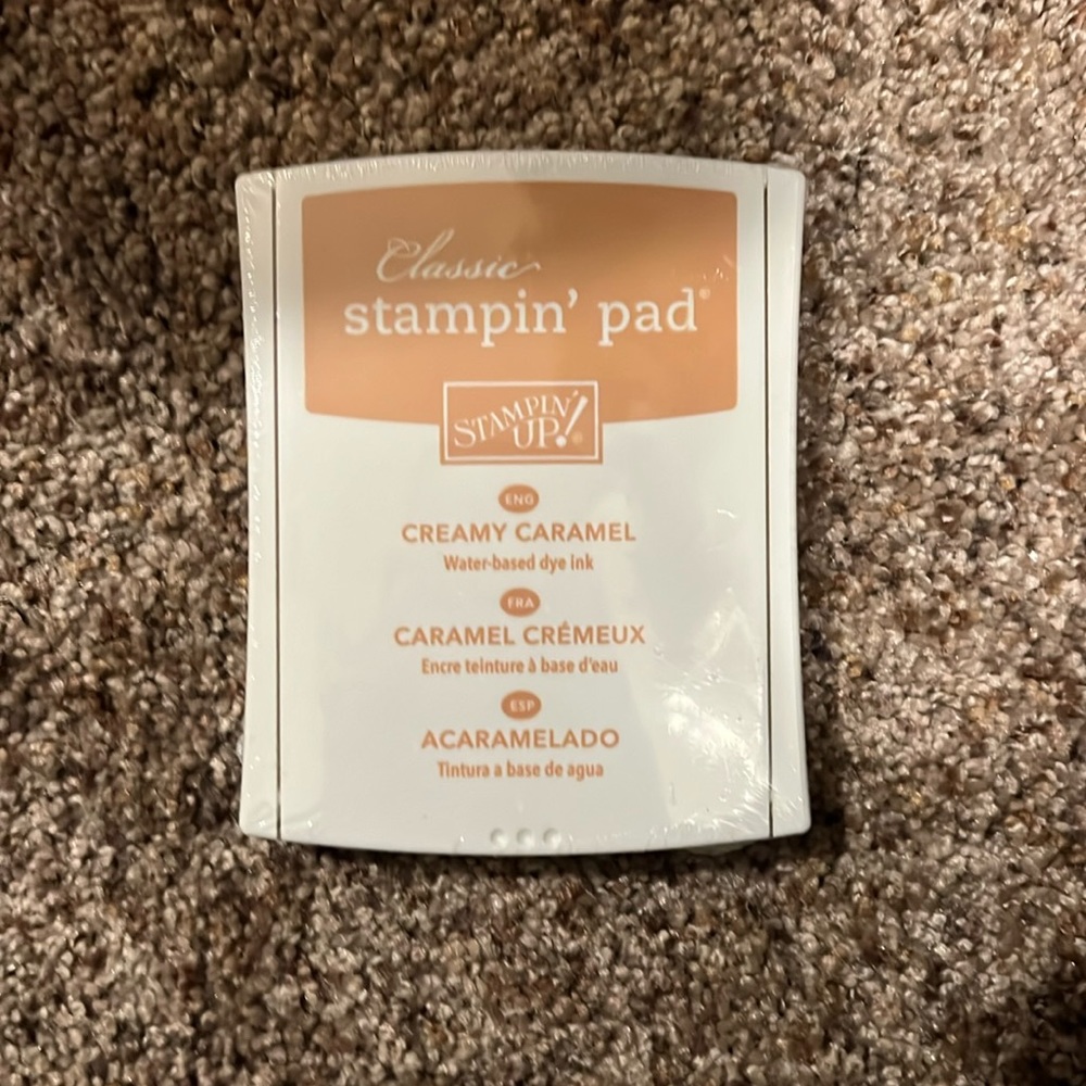 NEW Stampin’ Up! Stampin’ Pad in shade Creamy Caramel